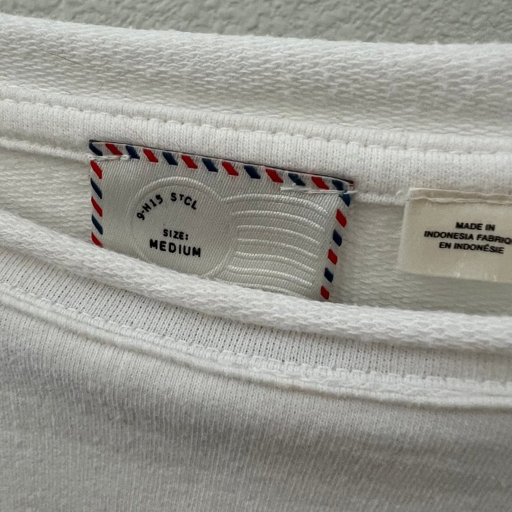 Anthropologie Linen 3/4 Sleeve Blouse - Medium